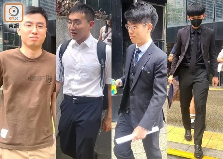 動議「哀悼」梁健輝刺警判囚24個月 其中兩港大生不服刑期上訴.jpg