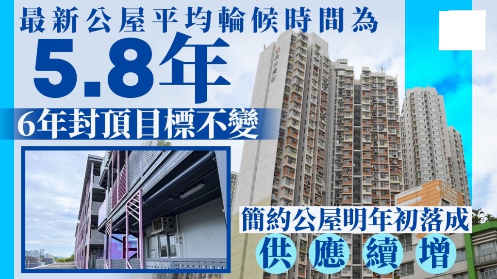 公屋平均輪候時間升到5.8年 房委會指去年公屋建屋量低.jpg