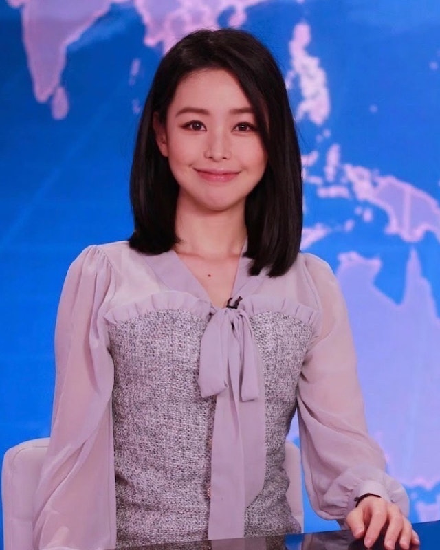 2  現年31歲的Jacky林婷婷，憑着甜美的外形成為新一代TVB新聞女神。.jpg.jpg