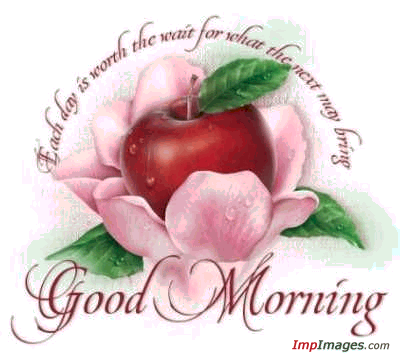good morning