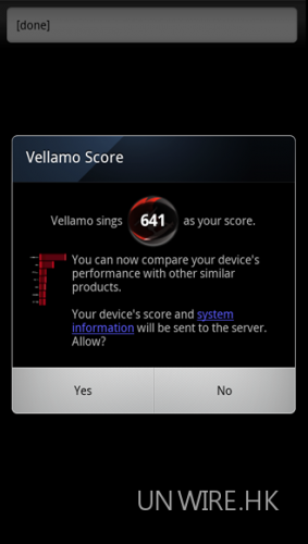 39.使用 Vellamo Mobile Web Benchmark 測試也只獲得 641 分的低分數.png