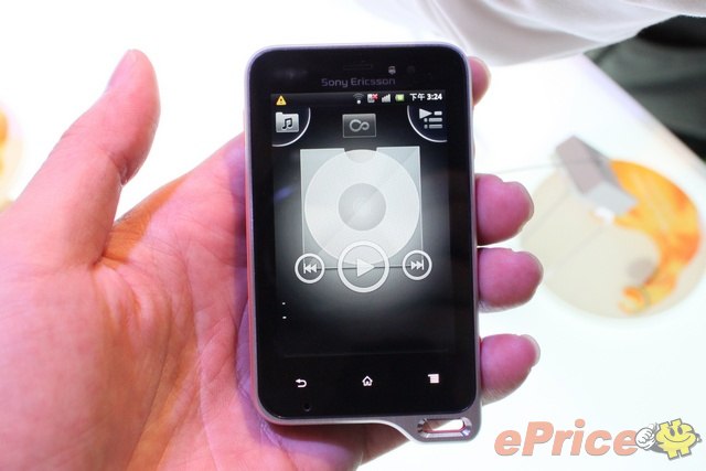 Sony Ericsson Xperia active (SE音樂播放器).jpg