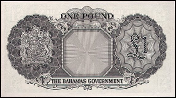 Bahamas 1953 1 Pound B.jpg