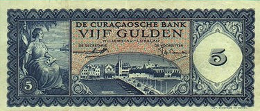 Curacao 1954 5 Fulden.jpg