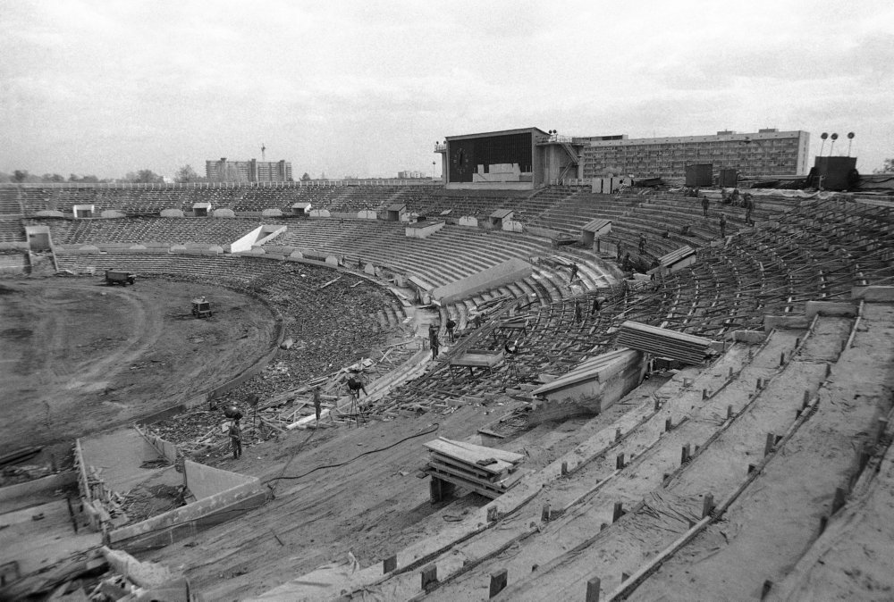 View of the half-finished Dynamo Stadium in Moscow May 26, 1978 where Olympic fo.jpg