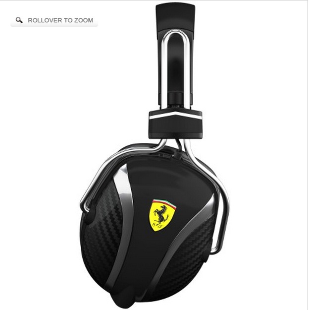 Scuderia Ferrari P200 Black Headphone-2.jpg