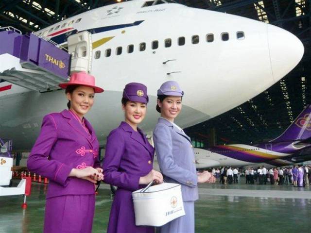 31. Thailand, Thai Airways Air Hostess.jpg