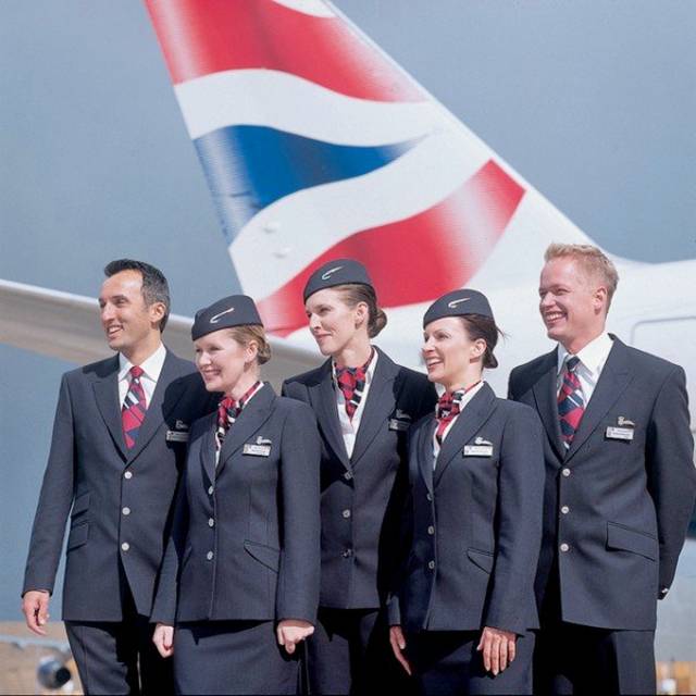34. United Kingdom, British Airways Air Hostess.jpg