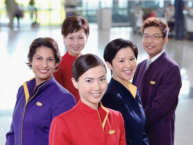 38. Hong Kong, Cathay Pacific Air Hostess.jpg