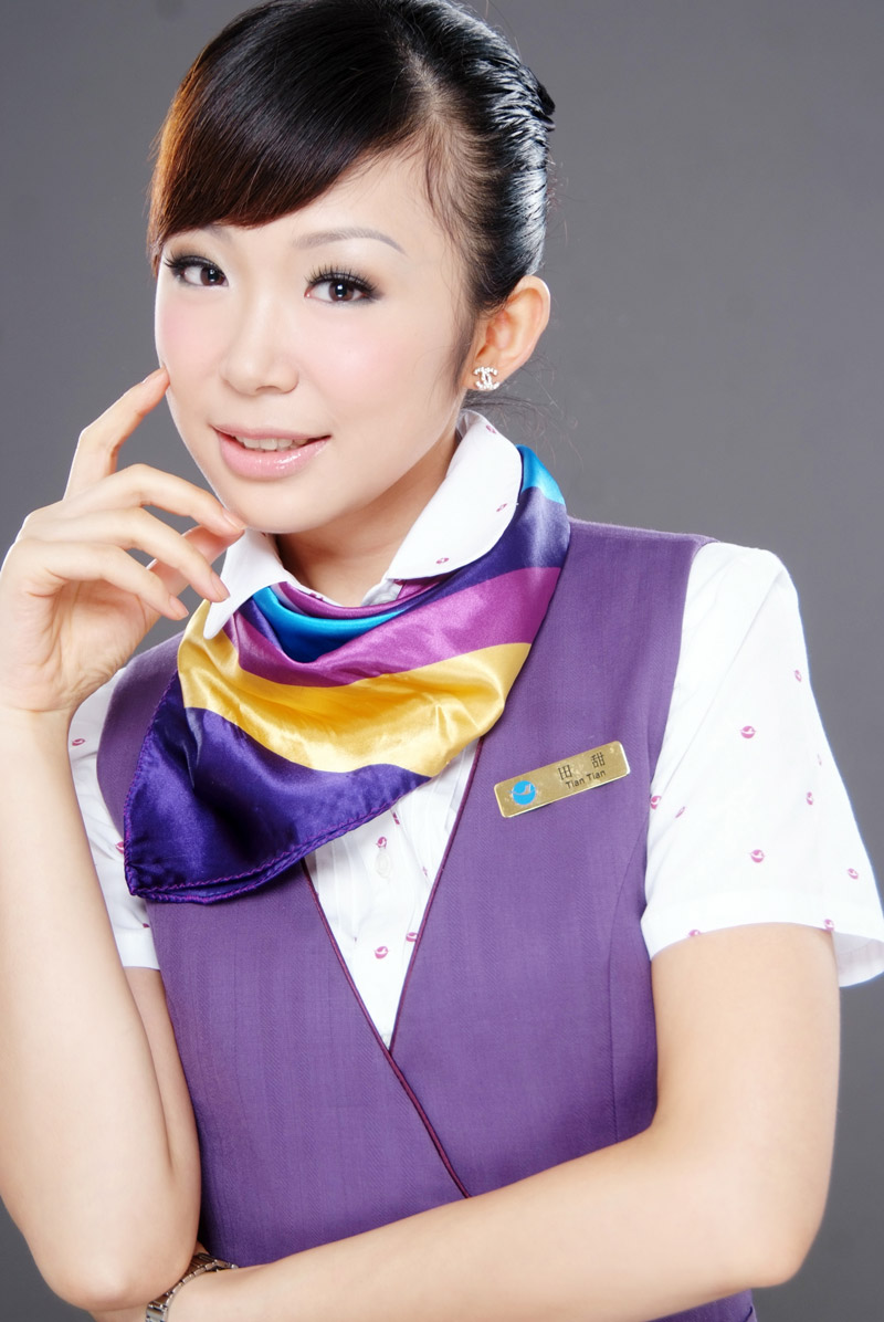 xiamen stewardess beauty tiantian.jpg