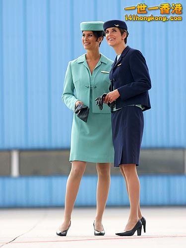 1965-1970年漢莎航空公司空姐制服冬裝.jpg