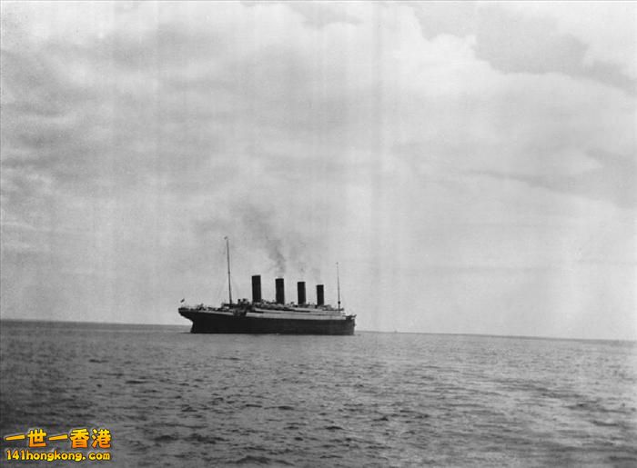 最後為人所知的照片，1912年的   泰坦尼克號 Titanic.jpg