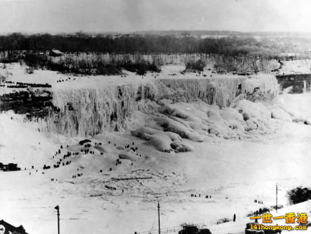 1911 冷凍  尼亞加拉大瀑布  Niagara Falls.jpg