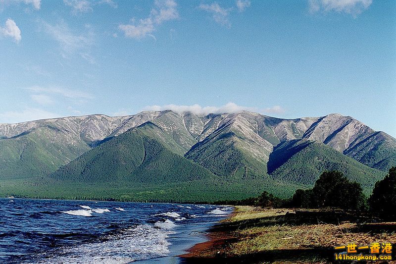 從貝加爾湖的湖浪可和常見的海浪相比.JPG