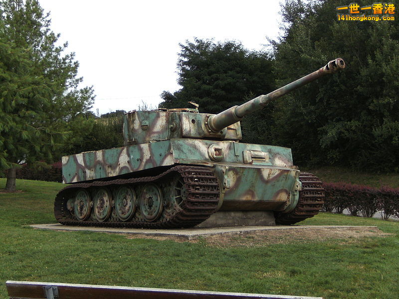 the Vimoutiers Tiger tank in Vimoutiers, Normandy, France.jpg
