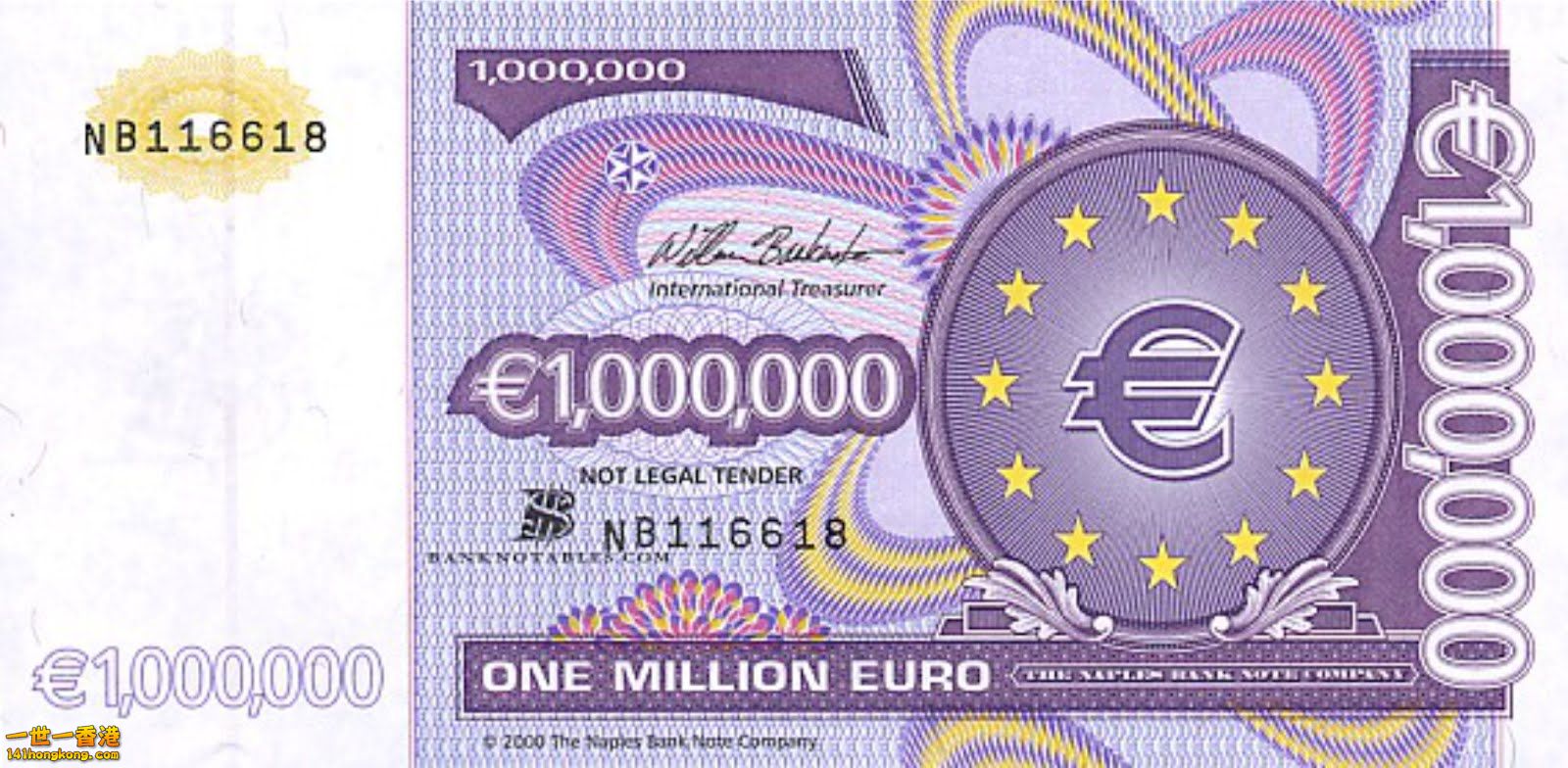 One million Euro note obverse.jpg