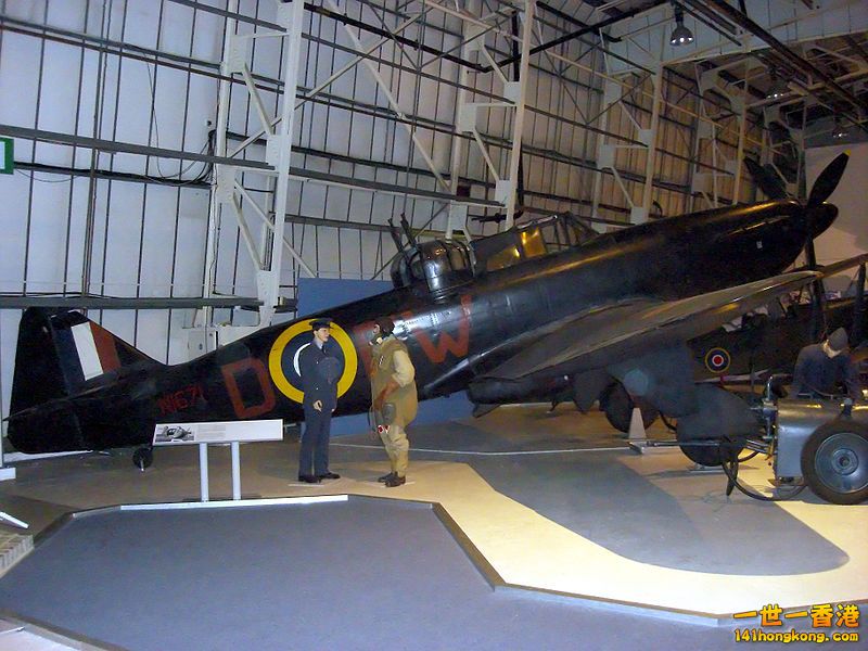 Defiant N1671, RAF Museum, 2008.jpg