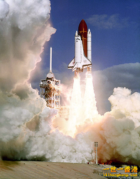 Atlantis launches on STS-27..jpg