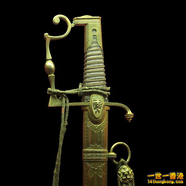 Masséna\'s sabre, on display at the musée d\'Art et d\'Hi.jpg