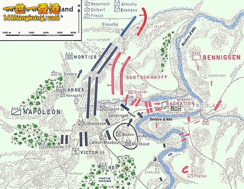 1807年6月14日的弗里德蘭戰役圖.jpg