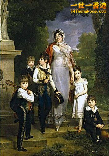 拉納元帥的夫人和他的五個孩子.jpg