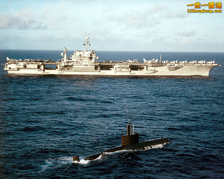 209型潛艇的反航母演習.jpg