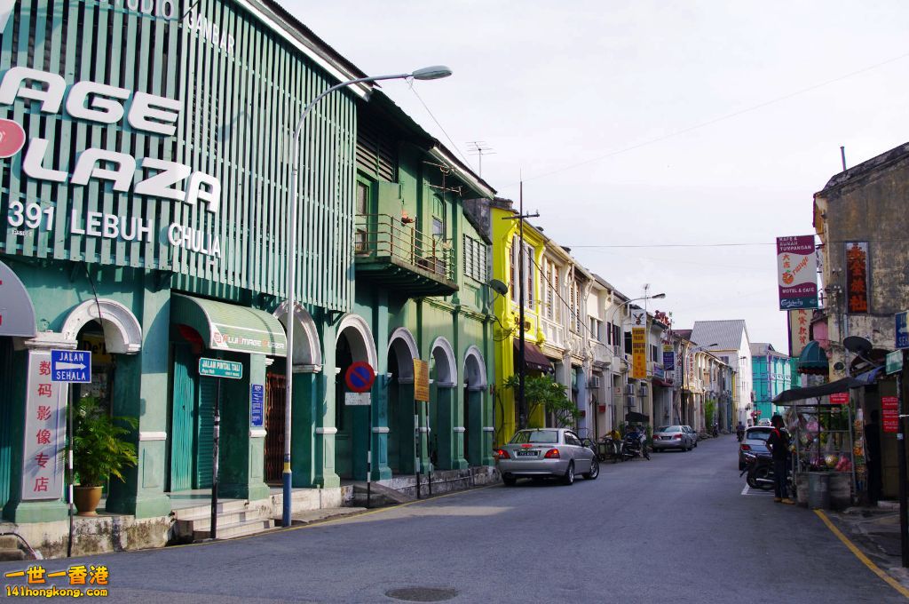 Junction of Jalan Pintal Tali & Chulia Street