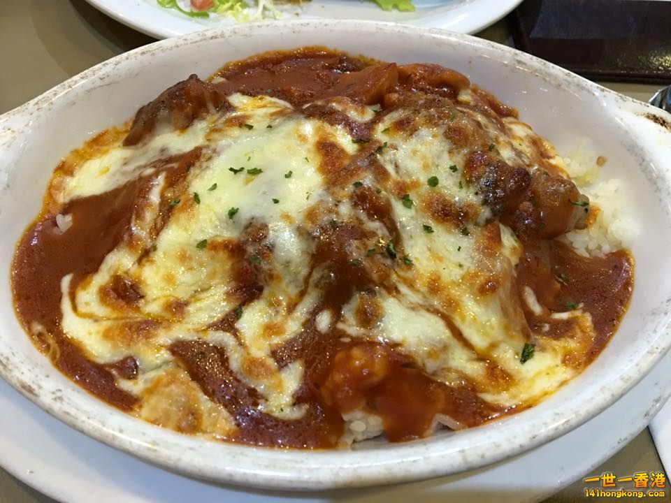 鮮茄芝士焗猪扒飯.jpg