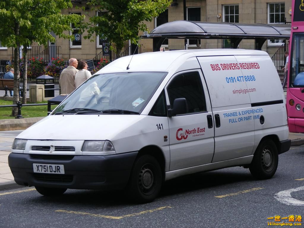 Go North East - 0141 X751DJR Fiat Scudo.jpg