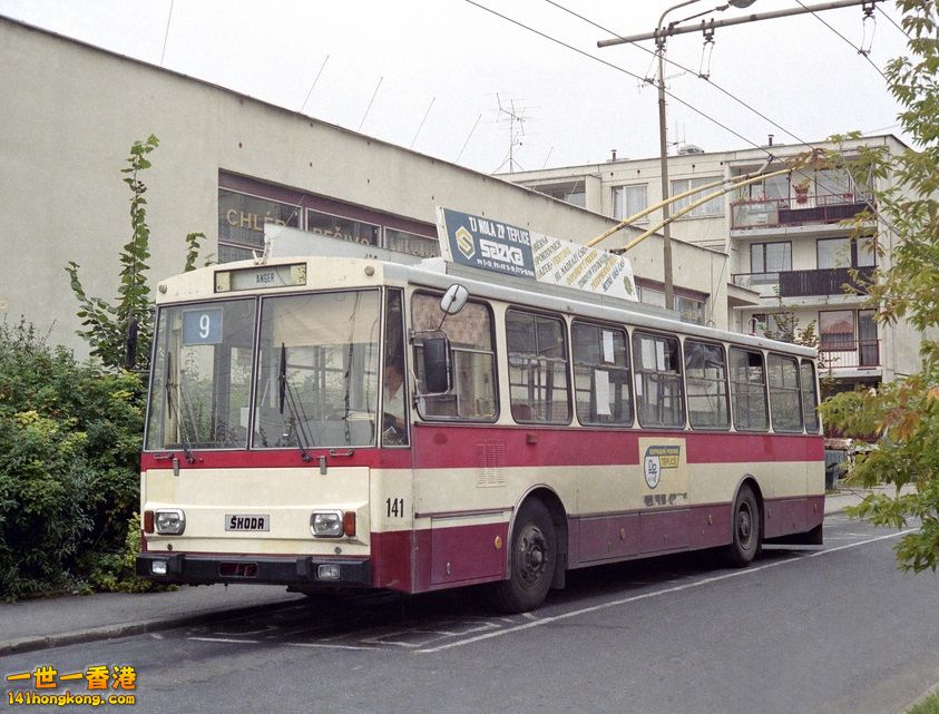 1995-09 Teplice Trolleybus Nr.141.jpg