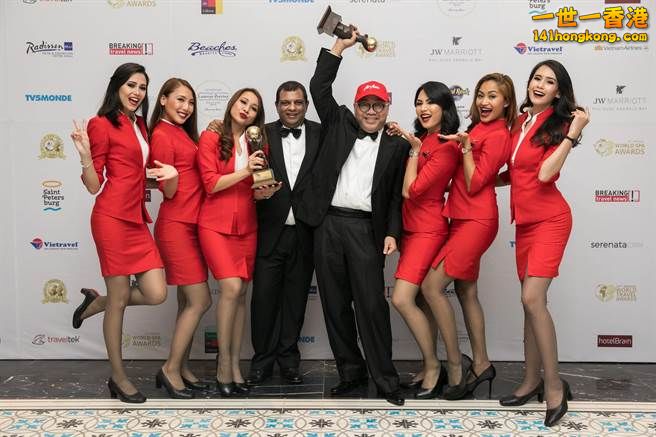 AirAsia 獲得2017兩項世界旅遊大獎。