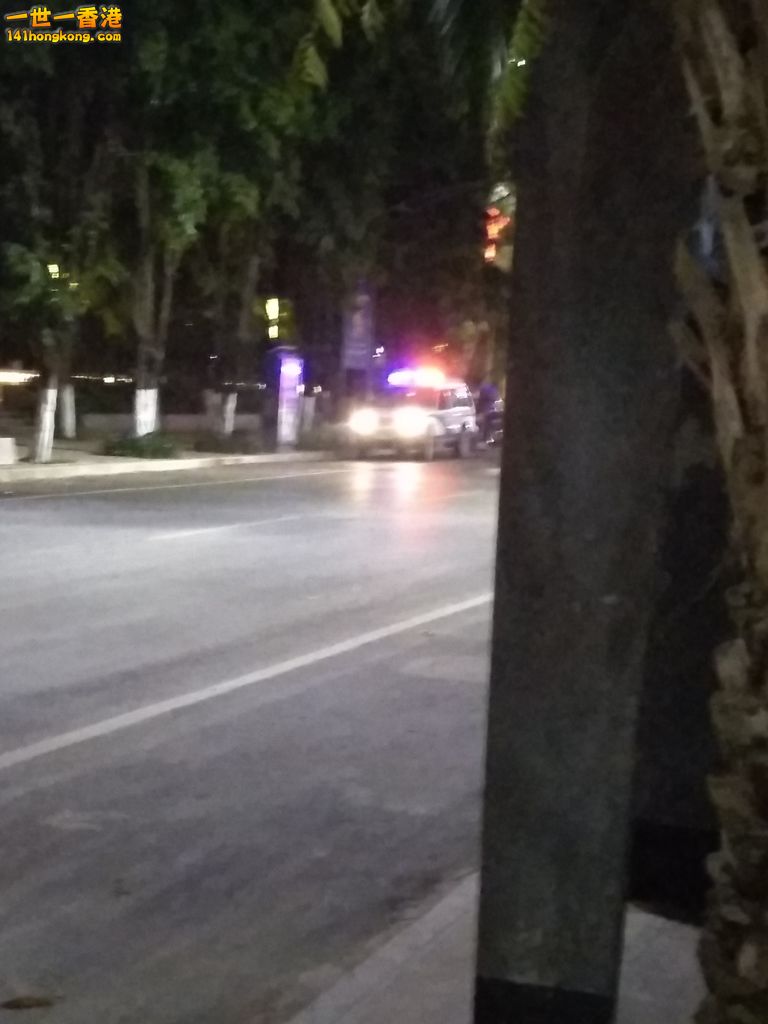 28號晚剛到,見有公安車,持槍人員及便衣守在越南街周圍及內部