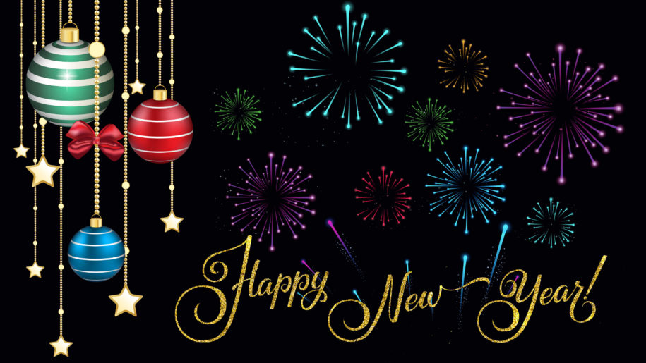 Happy-New-Year-Greeting-card-Christmas-Ball-Gold-Stars-Colorful-Fireworks-915x515.jpg