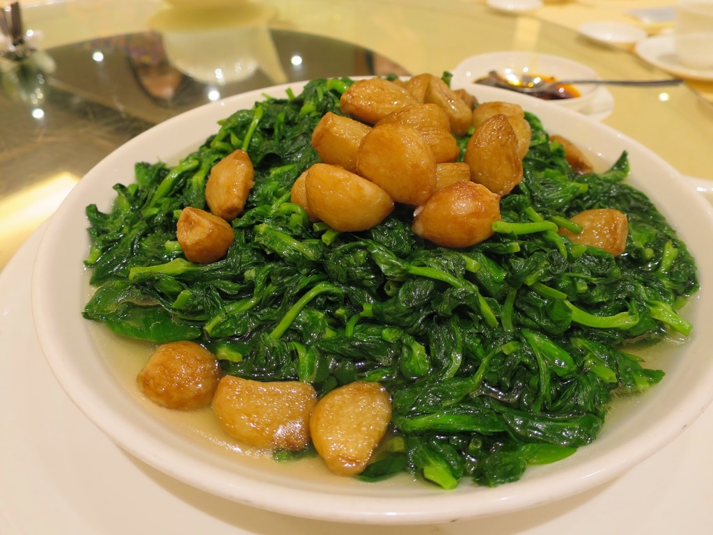 高湯蒜子豆苗.JPG