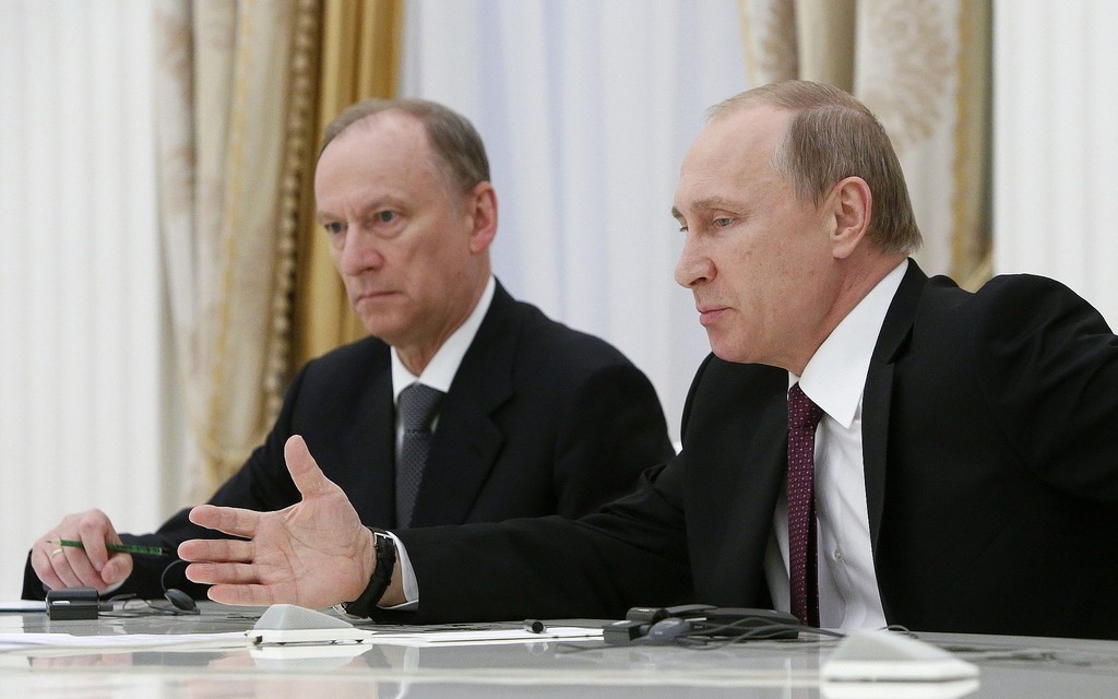 Vladimir Putin with Nikolay Patrushev.jpg