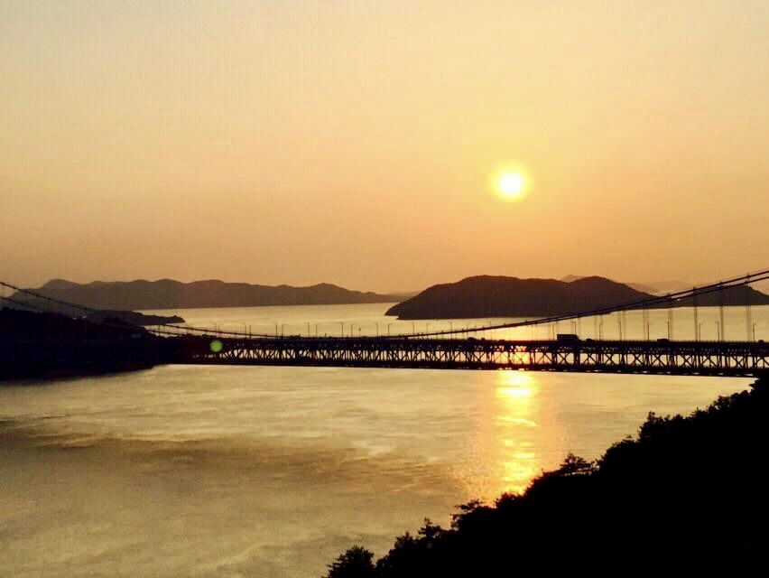 鷲羽山夕景