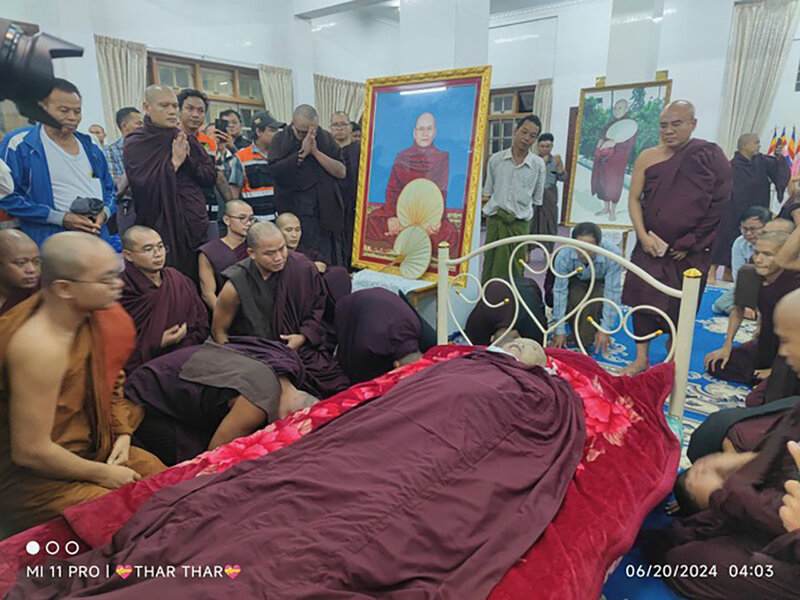 Sayadaw Bhaddanta Munindabhivamsa   killed by junta troops.jpg