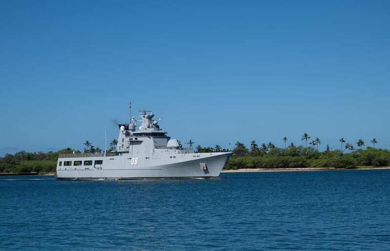 Royal Brunei Navy offshore patrol vessel KDB Darulaman (OPV 08).jpg