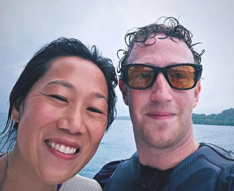 1 朱克伯格(Mark Zuckerburg)同華裔太太Priscilla Chan已經結婚12年.jpg