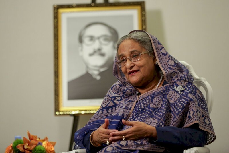 前女總理 77歲的  哈西娜 （Sheikh Hasina）.jpg