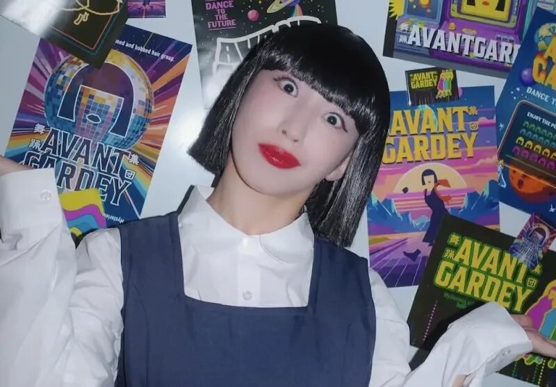 日本人氣舞團avantgardey的成員Nona，近日在社群公開私服照，只見她卸去大紅唇換上清.jpg