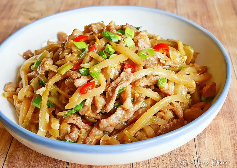 榨菜炒肉絲-食譜成品照片.webp