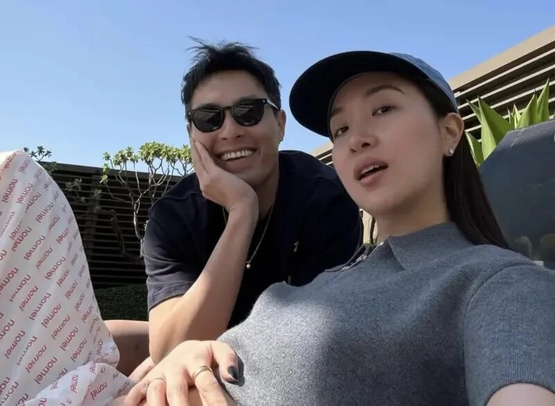 藝人楊祐寧（左）與妻子Melinda（右）結婚5年，育有2名女兒。今年3月，Melinda在社群.jpg