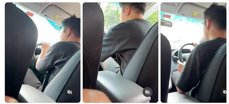 市民梁先生經「高德打車」預約接載服務，遇到操普通話及自稱無香港身份證的司機，懷疑.jpg